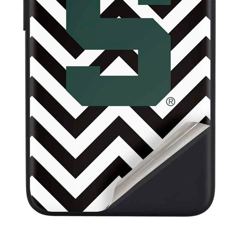Michigan State University Spartans S Chevron Google Pixel 4a Skin